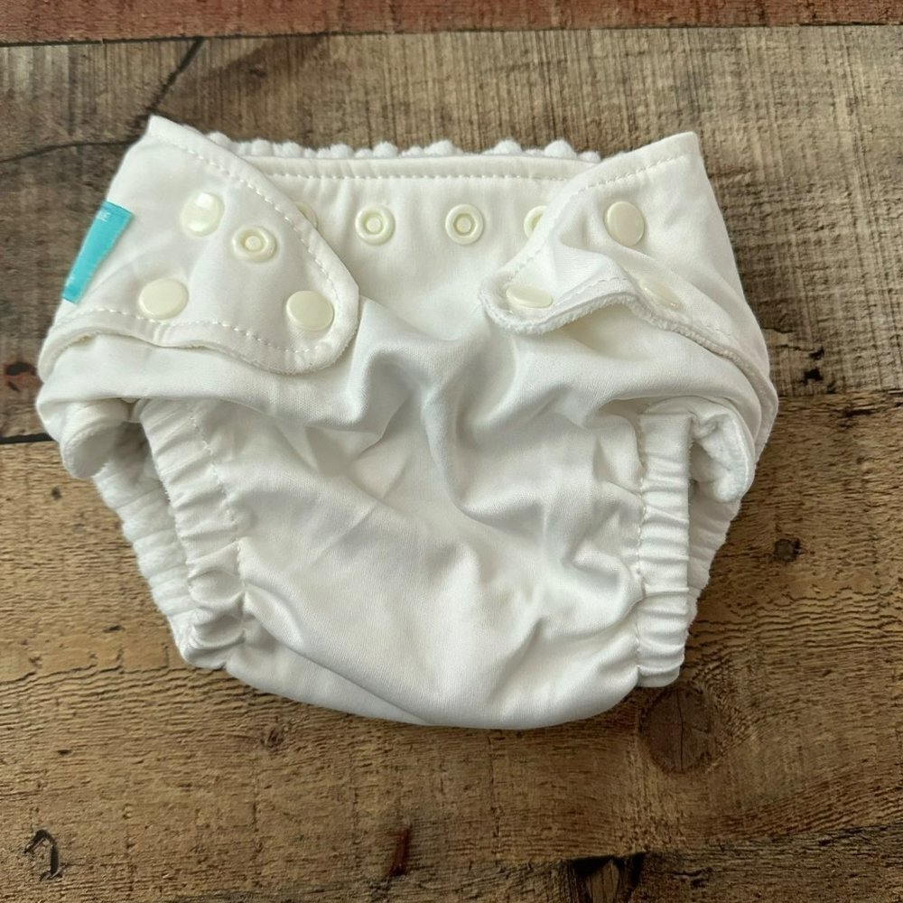 Charlie Banana Baby One Size Pocket Cloth Reusable Diaper with Cute Fluff Heart